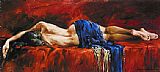 Andrew Atroshenko Canvas Paintings - In Repose